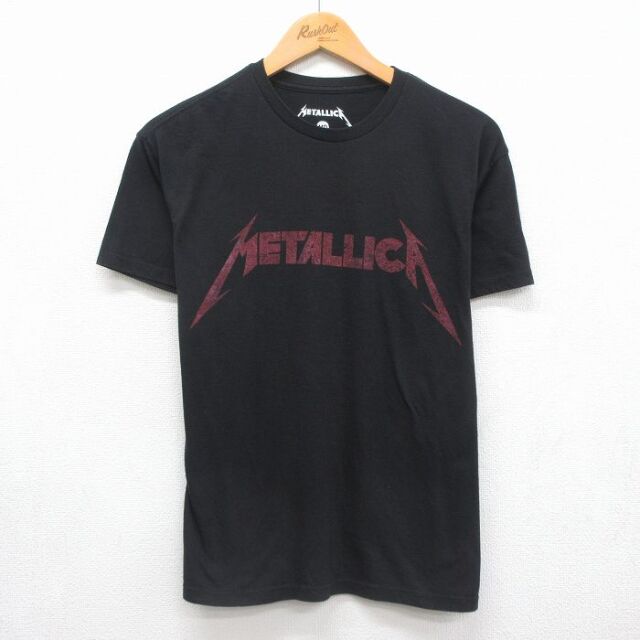 メタリカ 半袖Tシャツ ブラック メンズM相当 | 古着