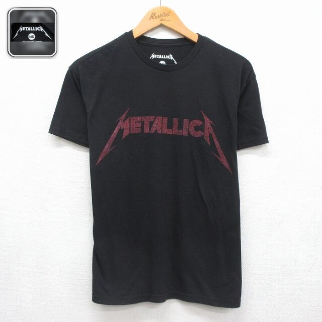 メタリカ 半袖Tシャツ ブラック メンズM相当 | 古着