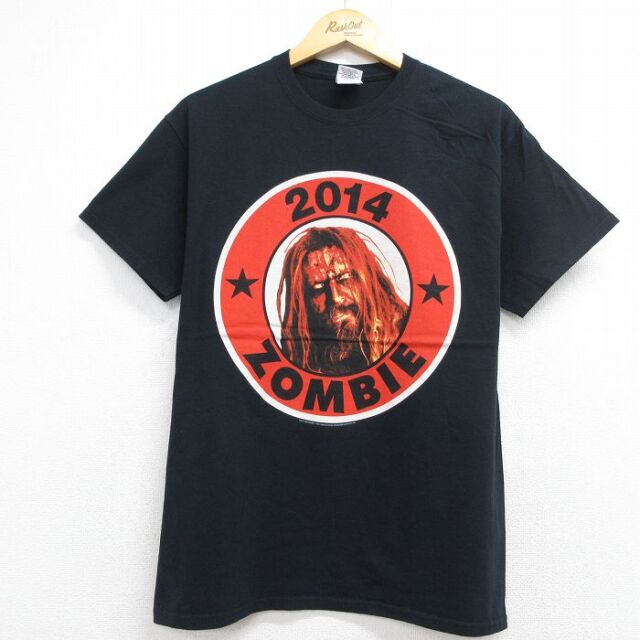 半袖Tシャツ ロブゾンビ ブラック メンズM相当 | 古着