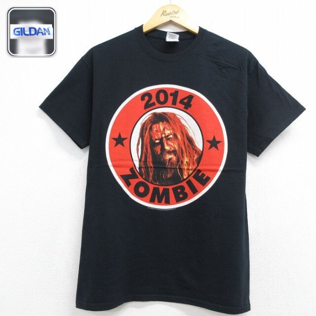 半袖Tシャツ ロブゾンビ ブラック メンズM相当 | 古着
