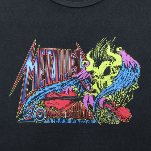 古着通販 XL☆古着 半袖 ロック バンド Tシャツ メンズ メタリカ 20