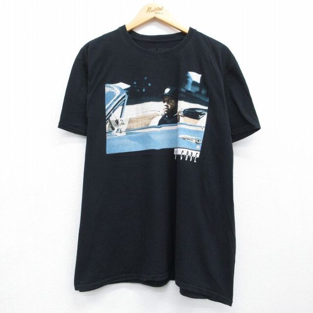 アイスキューブ 半袖Tシャツ ブラック メンズXL相当 | 古着
