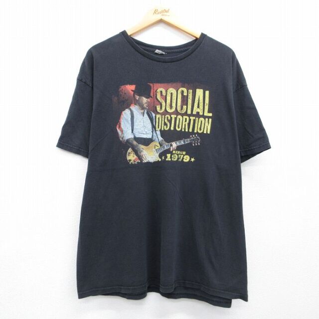 古着通販 L☆古着 半袖 ヒップホップ ラップ Tシャツ メンズ アイス