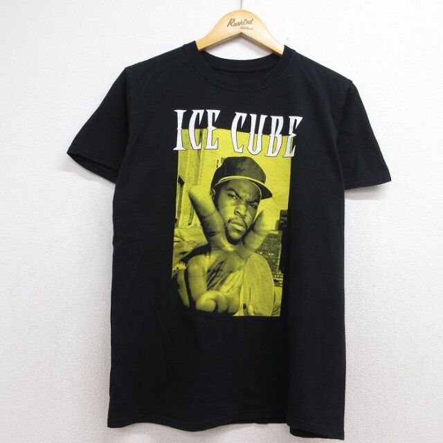 半袖Tシャツ アイスキューブ ブラック メンズM相当 | 古着