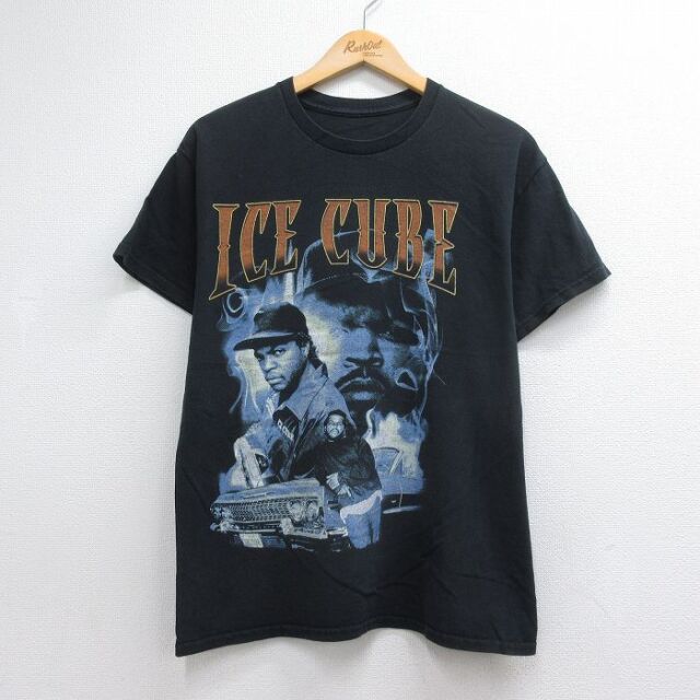半袖Tシャツ アイスキューブ ブラック メンズL相当 | 古着