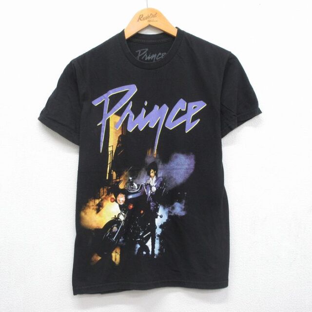 プリンス 半袖ロックバンドTシャツ ブラック メンズS相当 | 古着