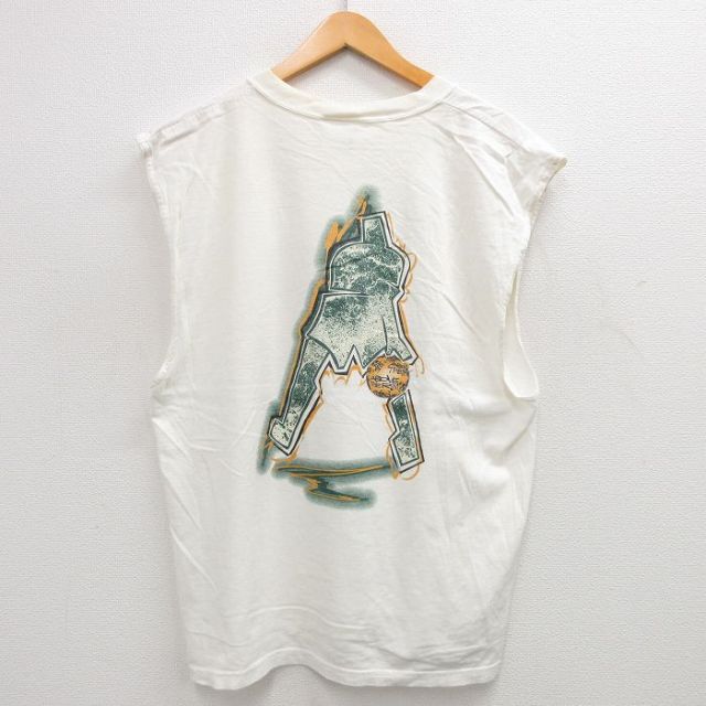 【50%OFF】リーボック 90s ノースリーブTシャツ HOOPWEAR ホワイト XL | 古着