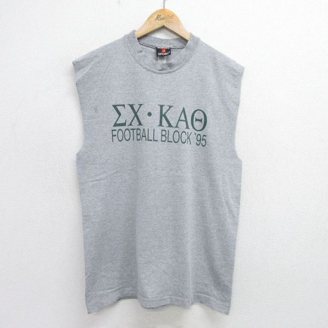 90s ノースリーブTシャツ ビートルズ グレー L | 古着