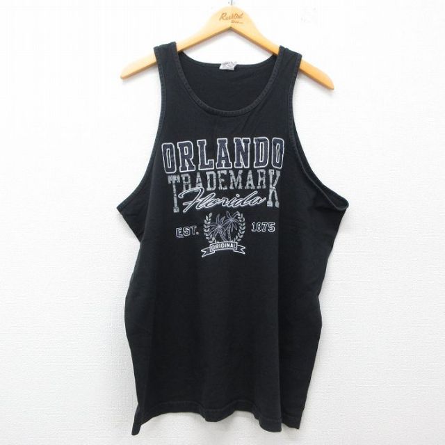 ORLAND タンクトップ ブラック XL | 古着