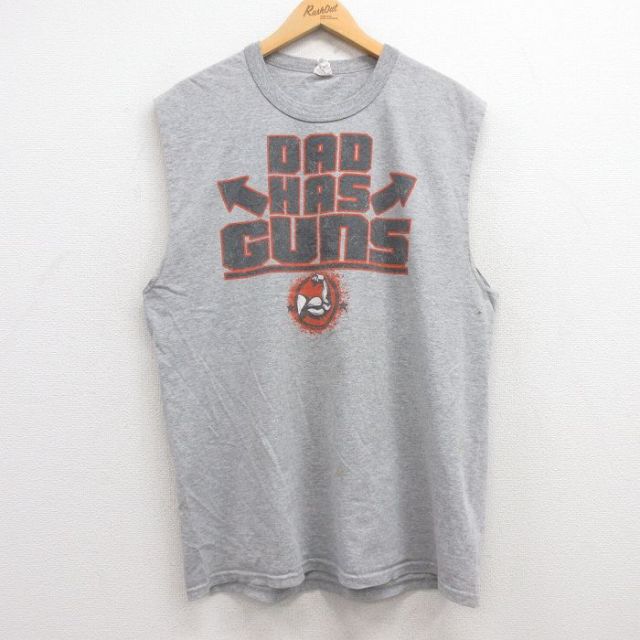 ジャージーズ ノースリーブTシャツ DAD グレー XL | 古着