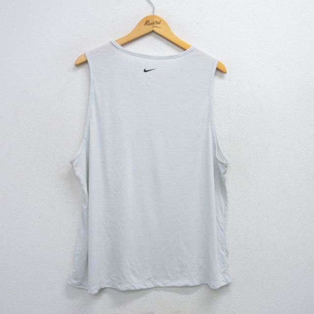 【50%OFF】ナイキ タンクトップ ワンポイント グレー XL | 古着