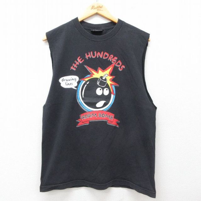 ADAM BOBM ノースリーブTシャツ ブラック M | 古着