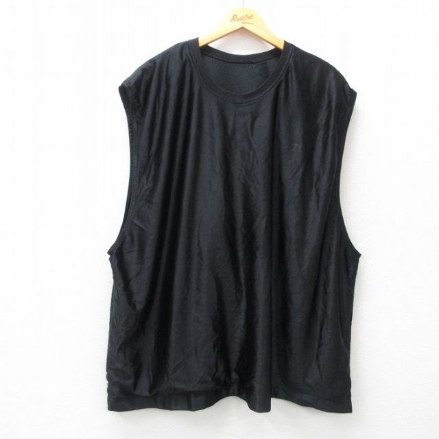 スターター ノースリーブTシャツ 内側メッシュ ブラック XL | 古着