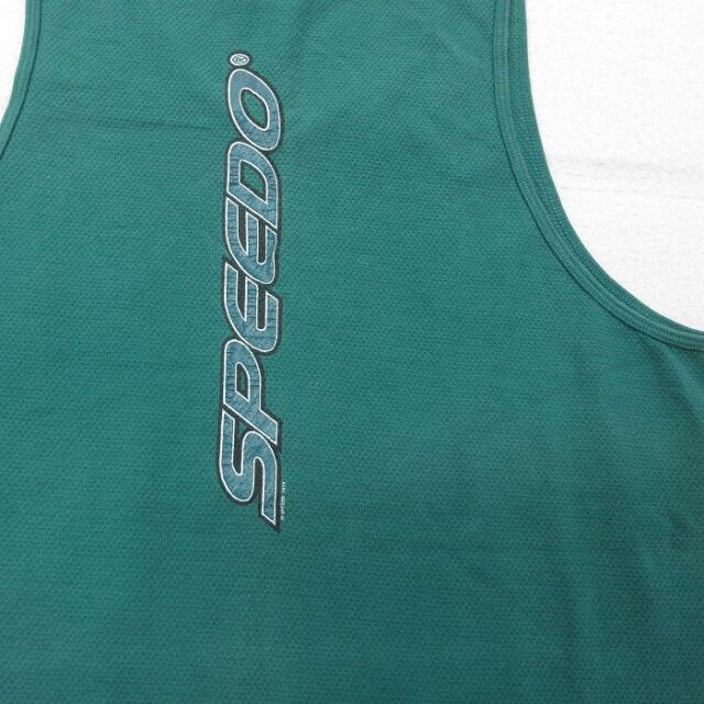 古着通販 XL☆古着 SPEEDO ビンテージ タンクトップ メンズ 00年代 00s