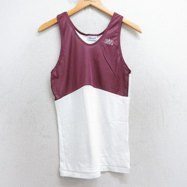 【50%OFF】XS★古着 ビンテージ タンクトップ メンズ 90年代 90s BR クルーネック USA製 デッドストック 白他 ホワイト 25aug01 中古