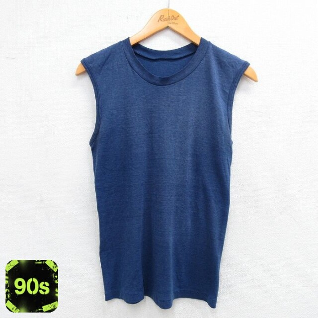 【50%OFF】90s タンクトップ ネイビー S | 古着
