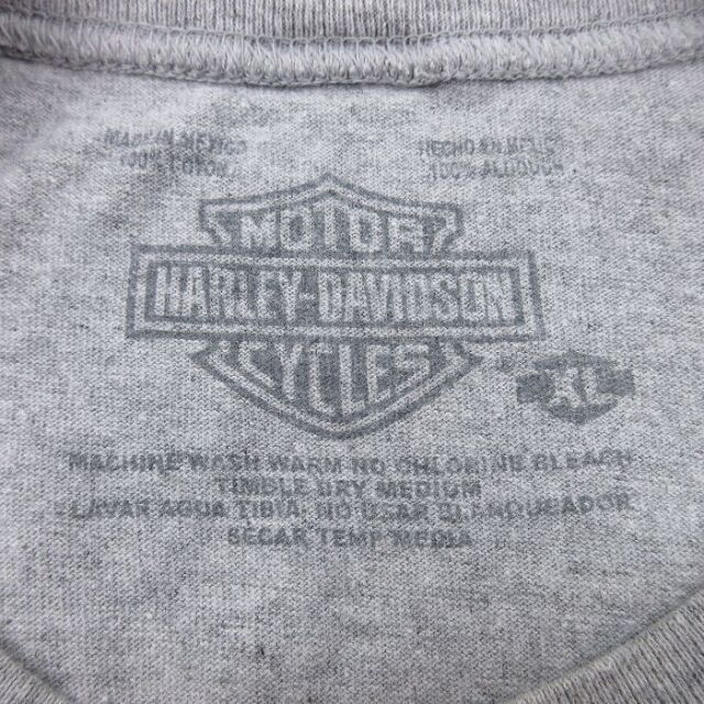 古着通販 XL☆古着 ハーレーダビッドソン ノースリーブ Tシャツ メンズ