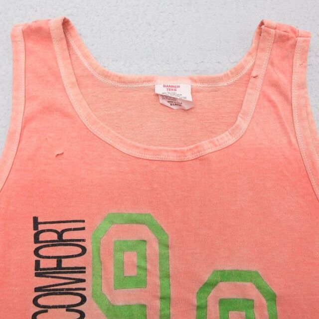 古着通販 L☆古着 ビンテージ タンクトップ メンズ 90年代 90s SPRING