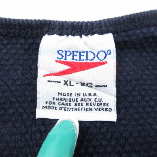 古着通販 XL☆古着 SPEEDO ビンテージ タンクトップ メンズ 90年代 90s