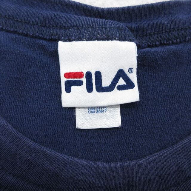 古着通販 XL☆古着 フィラ FILA ビンテージ タンクトップ メンズ 00