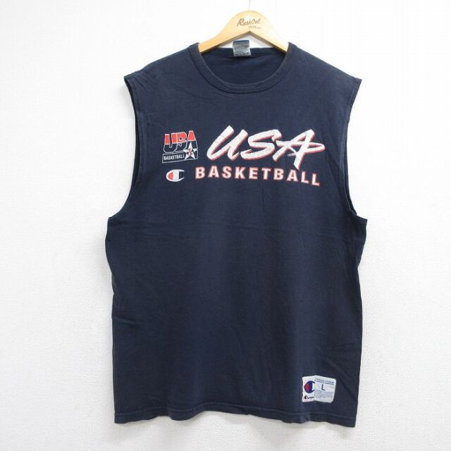 古着通販 L☆古着 チャンピオン champion ビンテージ タンクトップ