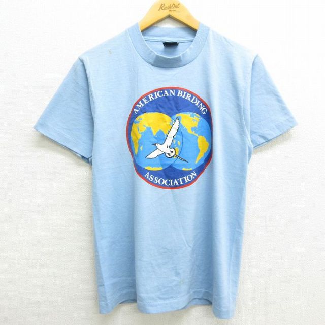 古着通販 M☆古着 半袖 ビンテージ Tシャツ メンズ 80年代 80s