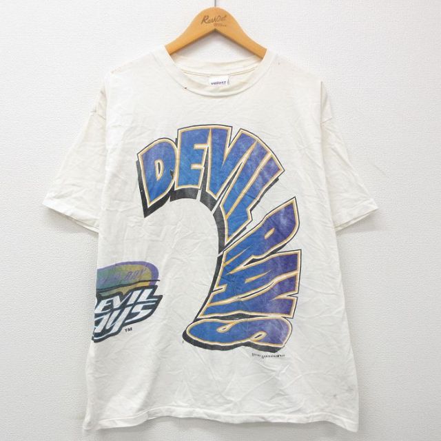 古着通販 XL☆古着 半袖 ビンテージ Tシャツ メンズ 90年代 90s MLB