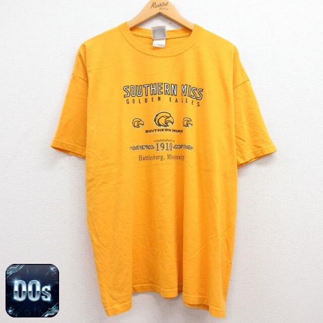 00s 半袖Tシャツ サザンミスゴールデンイーグルス イエロー XL | 古着