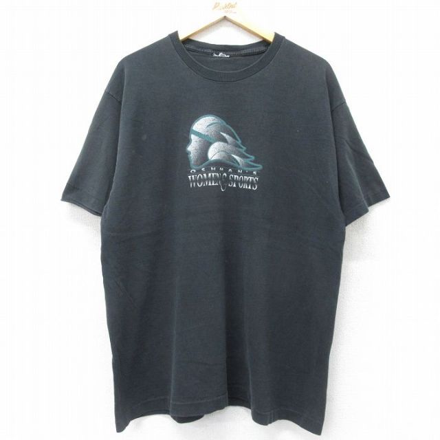 90s 半袖Tシャツ OSHMANS ブラック XL | 古着