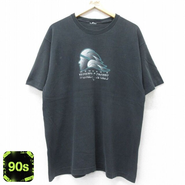 90s 半袖Tシャツ OSHMANS ブラック XL | 古着