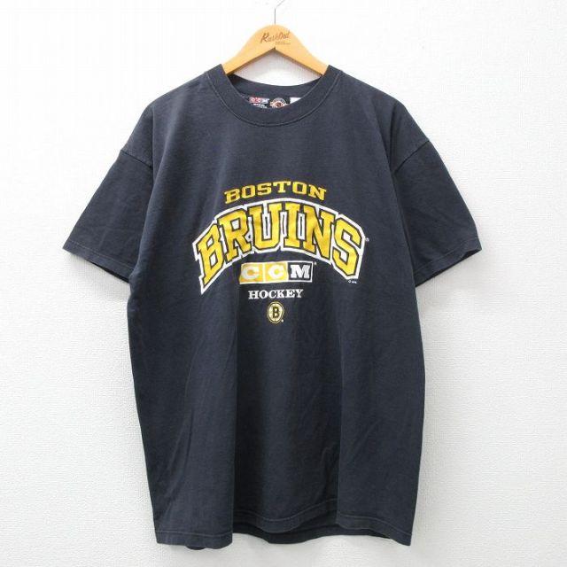 00s 半袖Tシャツ ボストンブルーインズ ブラック XL | 古着