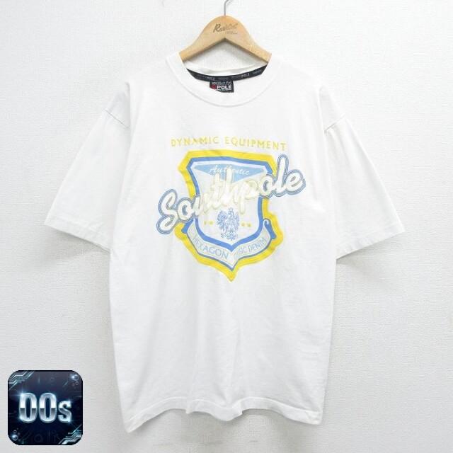 サウスポール 00s 半袖Tシャツ ホワイト XL | 古着