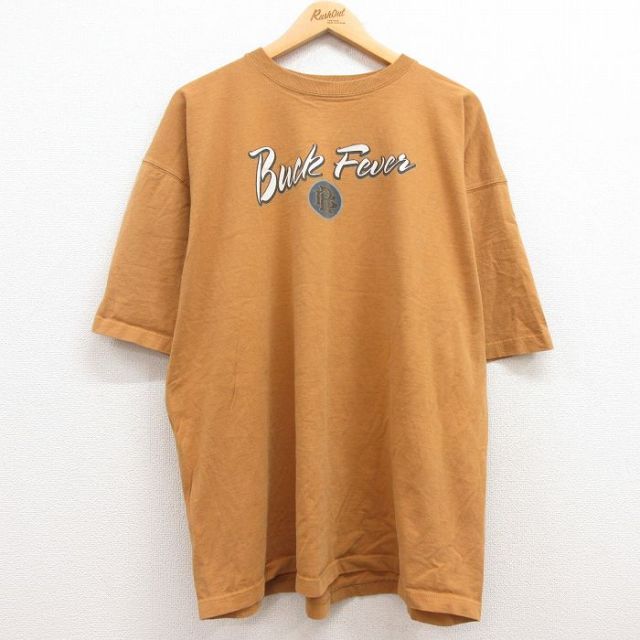 Buck 00s 半袖Tシャツ シカ ブラウン XL | 古着