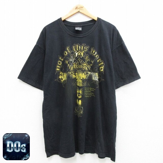 【50%OFF】00s 半袖Tシャツ Not of this world ブラック XL | 古着