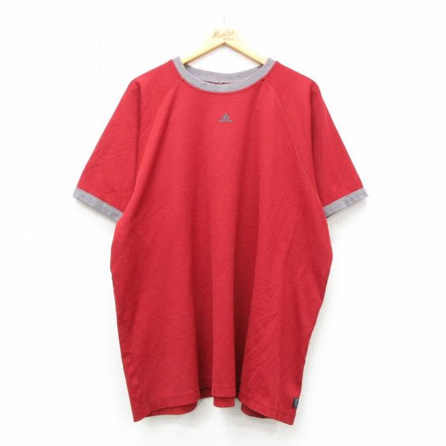 古着通販 XL☆古着 アディダス adidas 半袖 ビンテージ Tシャツ