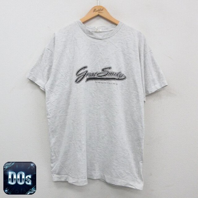 00s 半袖Tシャツ グレートスモーキーマウンテンズ グレー XL | 古着