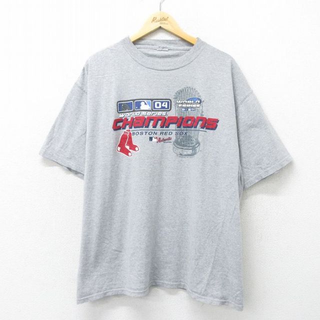 00s 半袖Tシャツ ボストンレッドソックス グレー霜降り XL | 古着