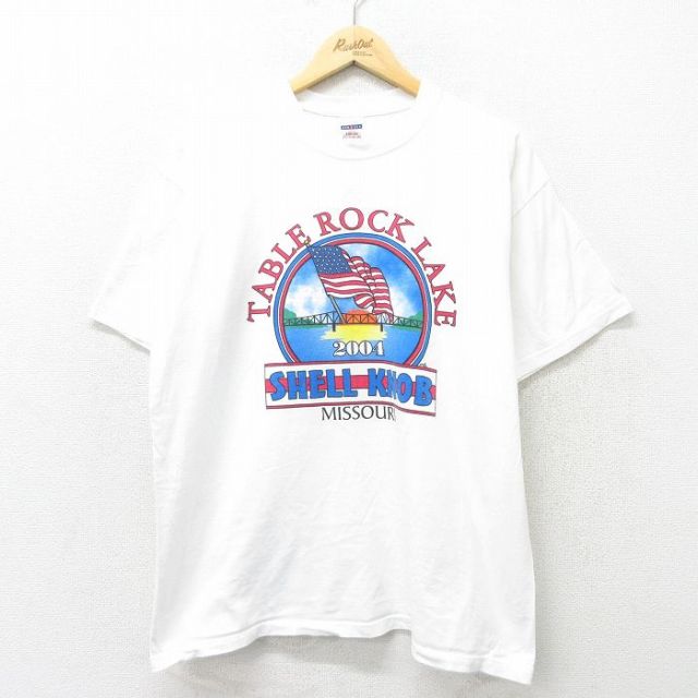 00s 半袖Tシャツ ミズーリ ホワイト XL | 古着