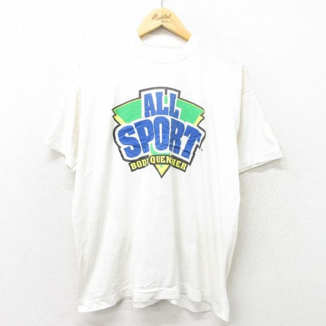 80s 半袖Tシャツ オールスポーツ ホワイト M | 古着