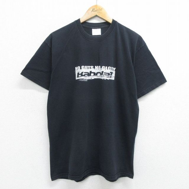 バボラ 00s 半袖Tシャツ ブラック L | 古着