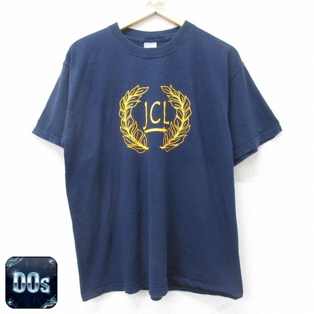 00s 半袖Tシャツ JCL ネイビー XL | 古着