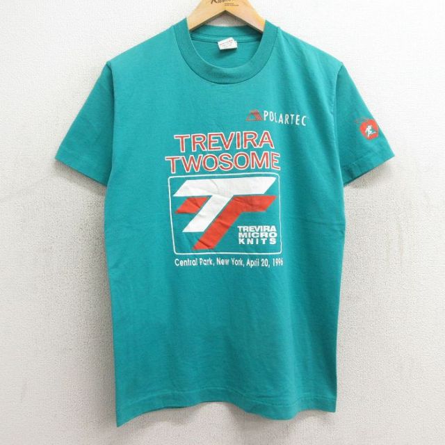 90s 半袖Tシャツ マラソン ライトブルー M | 古着