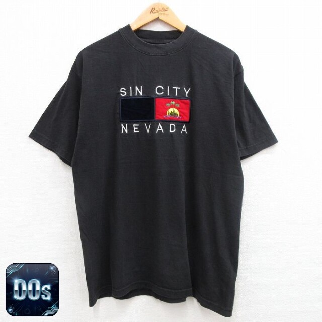 00s 半袖Tシャツ シンシティー ブラック XL | 古着
