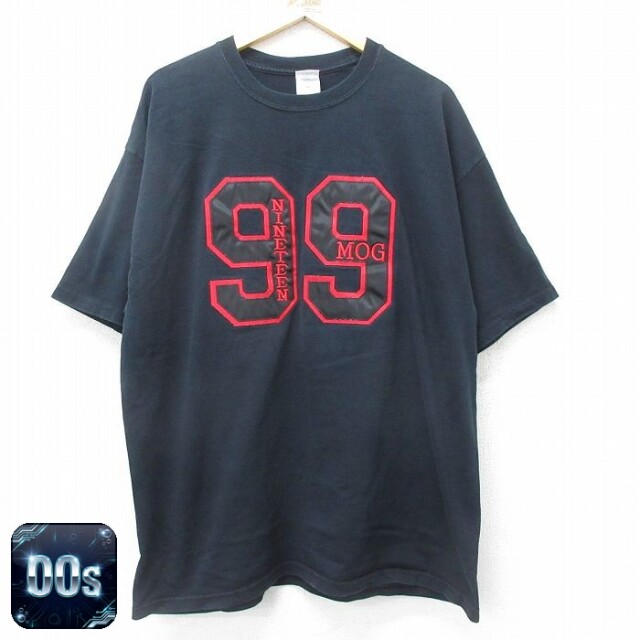 00s 半袖Tシャツ 99 ブラック メンズXL相当 | 古着