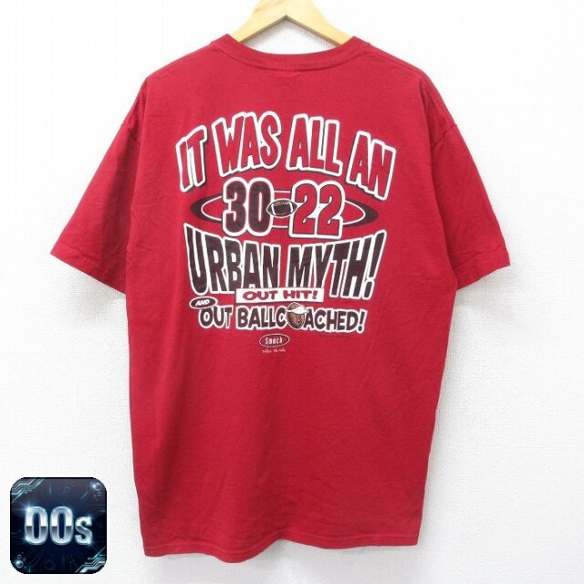 00s 半袖Tシャツ フロリダアメフト バーガンディ XL | 古着