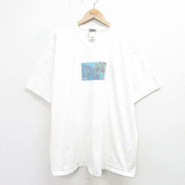 00s 半袖Tシャツ プラネットハリウッド ホワイト XL | 古着