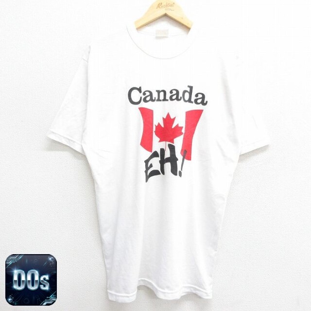 00s 半袖Tシャツ カナダ ホワイト XL | 古着