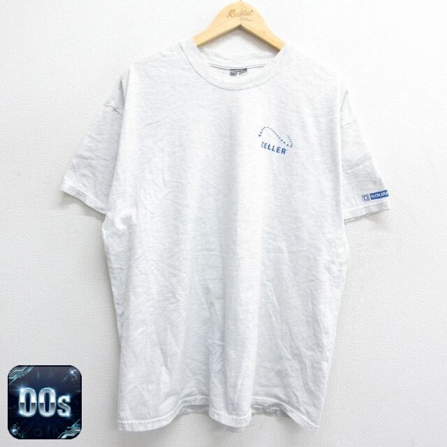 ヘインズ 00s 半袖Tシャツ ZELLER グレー XL | 古着