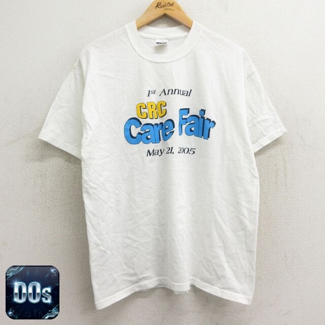 ジャージーズ 00s 半袖Tシャツ Care Fair ホワイト L | 古着