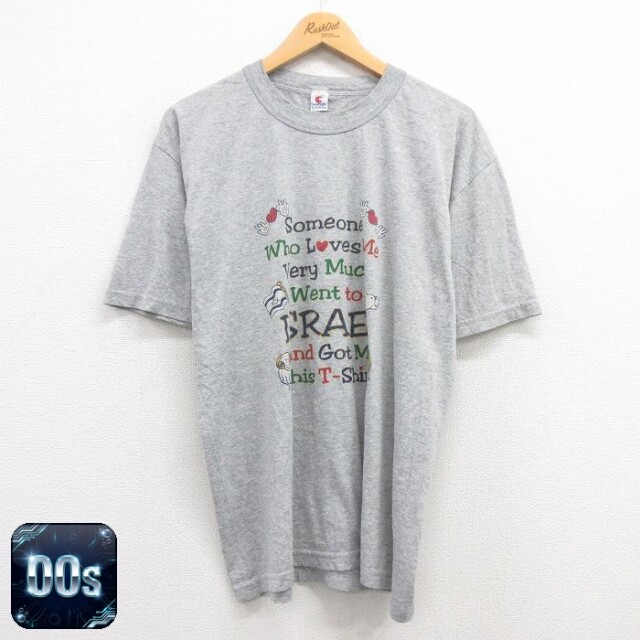 00s 半袖Tシャツ イスラエル グレー XL | 古着